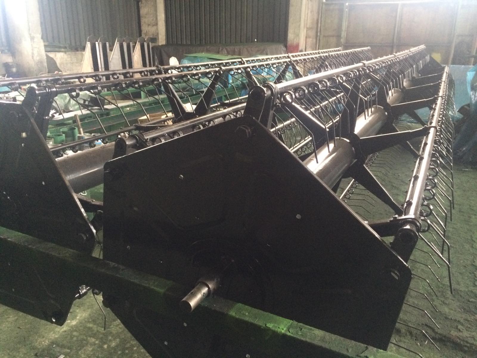 Ремонт мотовила жатки