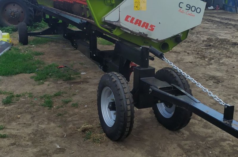 Візок для перевезення жатки ПТ-9 Вид зпереду